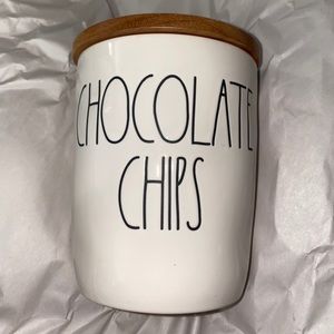 Rae Dunn Chocolate Chips Cellar New